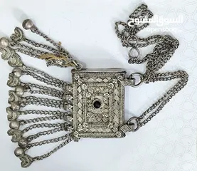  4 طقم نسائي فضة عمانية صياغة قديمة