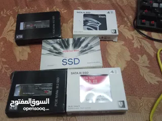  1 هاردات ssdوm.2 حجم ضخم وهلثي 100 4tbو2tb