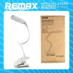  2 Remax dawn RT-E190 led eye protection lamp table تيبل لامب مكتبي من ريماكس متحرك مرن ليد موفر 