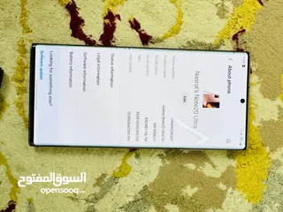  6 galaxy Note 20 ultra 5G used small dots on left side