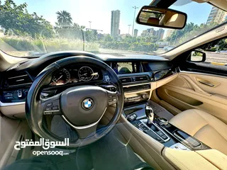  18 ‏BMW 520 I 2015 العداد 215 السعر 3250