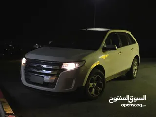  1 فورد ايدج 2011 مقاعد جلديه تحكم ستيرنج
