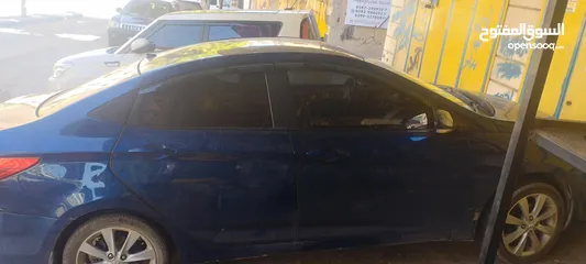  3 اكسنت 2017 ازرق 4 غيار 1600 جنط 5 5R16