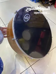  5 دف كاتم طار خشب عريض