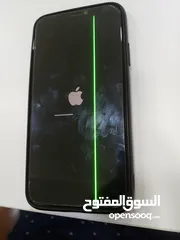  4 ايفون اكس 64 جيجا  iphone x 64gb with box minor line 60bd