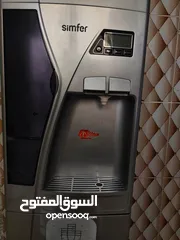  4 كولر ماء وكالة نوع Simfer شاشة ديجتل تعرض درجة حرارة المياه الساخن والبارد بحال الجديد