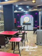  7 مقهى شعبي  للبيع مع جميع معداتو