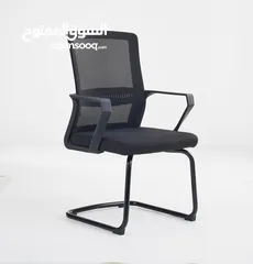  2 Modern Vistor Office  Chair_Comfotable Waiting Room Chair with Strong Metal frame for Office