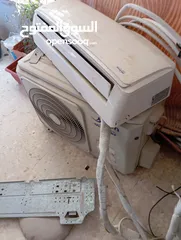  4 مكيف واحد طن بحاله جيده يعمل بشكل ممتاز موفر جدا
