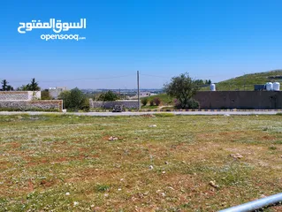 2 قطعة أرض للبيع بجانب شارع مادبا الغربي (ناعور - حسبان)