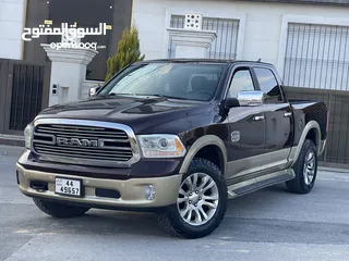 1 دودج رام ديزل 2015 لونج هورن مميز جداً بسعر مناسب بحالة ممتازة جداً