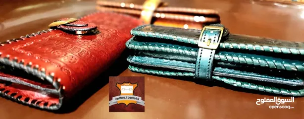  9 Handmade leather handbags حقائب جلدية مصنوعة يدويا