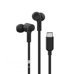  2 Belkin earbuds with usb-c connector