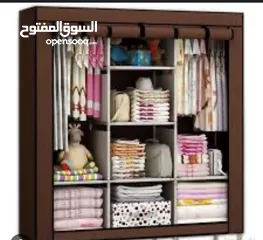  1 خزانة قماش عدد 2