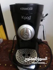  1 ماكنة قهوة kenwood لعمل القهوة