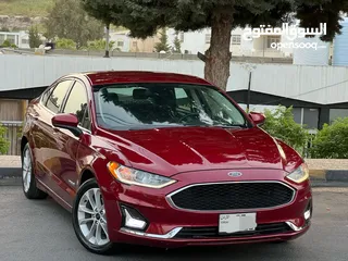  9 Ford Fusion SE hybrid 2019 - فورد فيوجن عداد قليل خصوصي