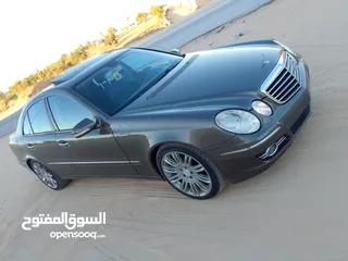  1 مرسيدس بنز E350 موديل 2008 للبيع سيارة ربي يبارك سيرفزا تام ولا عيب بأذن الله