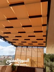 3 مظلات ،اشرعه، مظلات قوسية، شماسي، مظلات لكسان  خيم، بيرجولات، مظلات مسابح، لكسان، قماش، اكريلك،