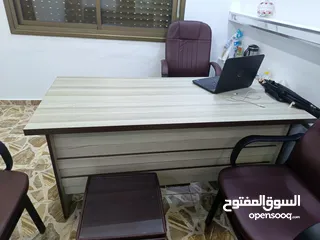  7 اثاث مكتبي للبيع جديد 100% اربد هاتف