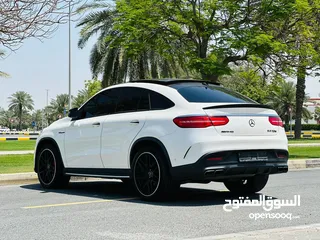  8 MERCEDES GLE63 S COUPE FULL OPTION GCC SPACE MODEL 2016