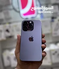  6 عرض خااص : iPhone 14 pro max 256gb جهاز بحالة الوكالة بدون شموخ أو مشاكل مع ضمان و ملحقات بأقل سعر