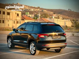  10 سكودا كاروك 2019/اتوماتيك ماتور 1500 بنزين فل الفل  فتحة سقف بانوراما