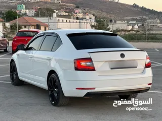  12 سكودا اكتافيا 2019/اتوماتيك ماتور 2000 ديزل فل الفل بدون فتحة بلاك اديشن