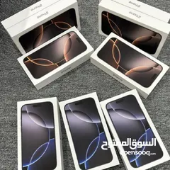  29 iPhone 16 pro 128GB)  جديد كفالة ابل 12 شهر  كفالة إي سستم كفالة 365  كفالة سمارت باي 12 شهر