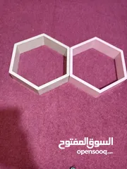  3 رفوف للديكور