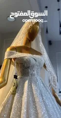 1 فستان زفاف ايفوري