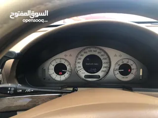  15 مرسيدس E200 2009 بحاله الوكاله فحص كامل
