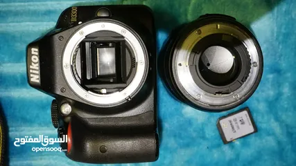  2 nikon D3300 with 18-55mm + 35mm