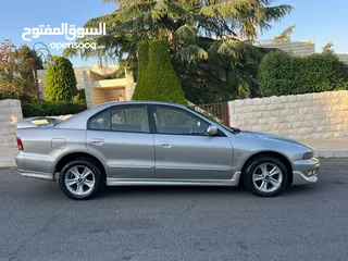  5 متسوبيشي جالنت نظيفه جدا 2005 لون شمباني جير اتماتيك تب اترونك صيانه كامله بالوكاله مالك شخص واحد