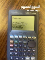  20 Casio algebra FX 2 plus الة حاسبة