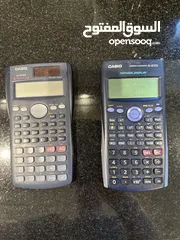  1 2 Scientific Casio Calculators for sale
