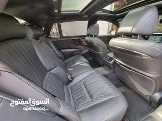  7 LEXUS LS500 2018 PANORAMA 360° CAMERA FULL OPTION KOREA SPEC CLEAN TITLE وارد كوري خالي من الحوادث