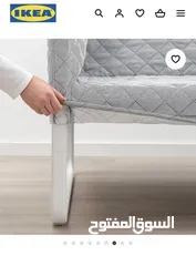  5 صوفا مقعدين ايكيا (Ikea 2 Seater Sofa) مستعملة للبيع