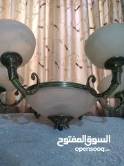  4 ثريا نحاس انتيك حجم كبير