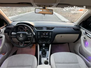  22 سكودا اوكتافيا ماطور 2000 ديزل اوتومات 2014 تحفة فنية حمامة