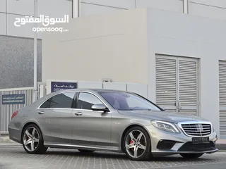  1 S-63 AMG 4-MATIC 2015 US (CLEAN TITLE) ACCDENTS FREE IN PERFECT CONDITION