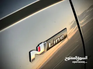  4 هونداي توسان N-Line /2022 فل الفل فتحة سقف بانوراما  2x4 ///240Hp   ( Haybrid) 1600cc