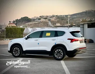  6 هونداي سنتفيه-2022 هايبرد فل الفل بدون فتحة  2x4 ///240Hp بنزين + كهرباء  ( Haybrid)