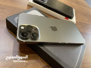  1 Iphone 13 pro max 256 dual SIM facetime like new اي فون 13 بروماكس خطين