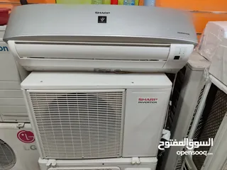  4 مكيفات شارب فل إنڨيرتر شامل التركيب مستعملة