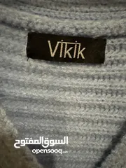  3 كارديغان صوف لونه بيبي بلو من شركة vikik مناسب للحجاب free size بحالة جيدة و مريح جداً و ملبوس خفيف