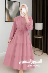  6 فستان كاجول موجود جميع الألوان وجميع المقاسات .