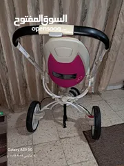  3 عرباي اطفال ماركة quinny شبه جديد