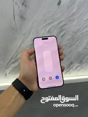  4 ايفون 15 برو ماكس 256 جيجا  مستعمل وكالة بحالة الجديد ‏‎نسبة البطارية 100%