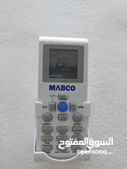  2 مكيف مابكو طن بحالة ممتازه  للبيع بداعي السفر