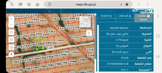  1 أرض للبيع عمان/ الجيزة